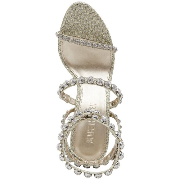 Steve Madden Women's Teena Embellished High-Heel Dress Sandals - Picture 4 of 4